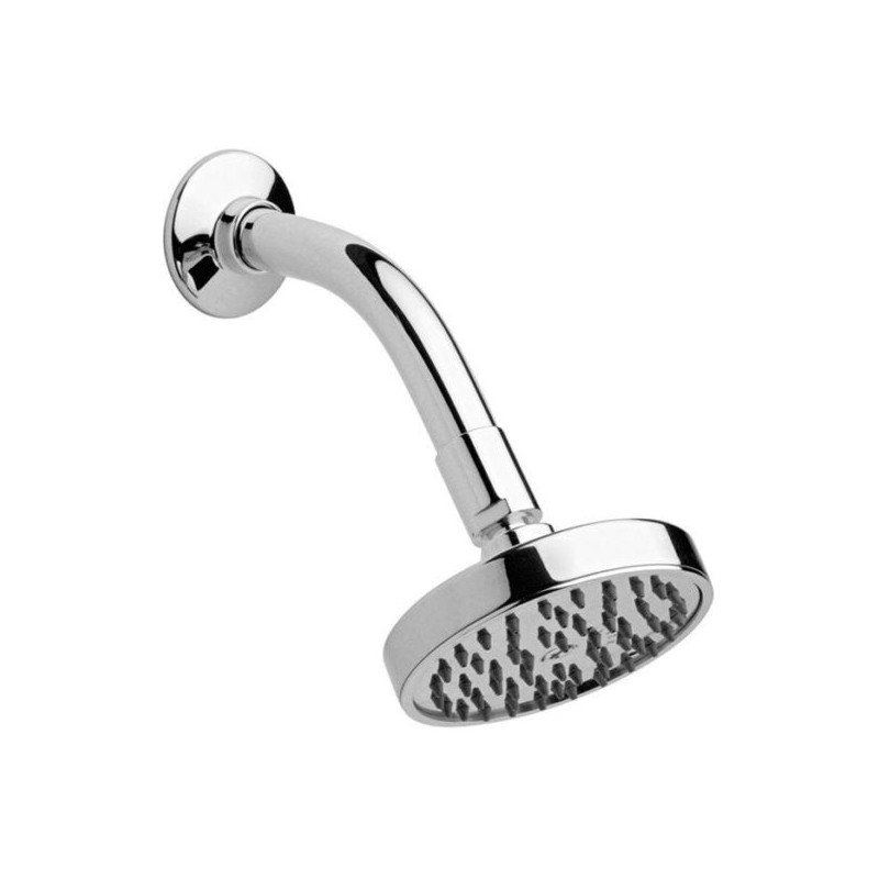 REGADERA HELVEX C/BRAZO Y CHAPETON EXPLORA CHORRO FIJO CROMO