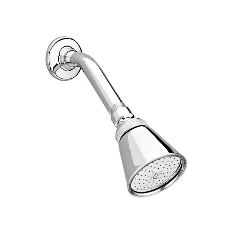 REGADERA HELVEX C/BRAZO Y CHAPETON OPTIMA CHORRO FIJO CROMO