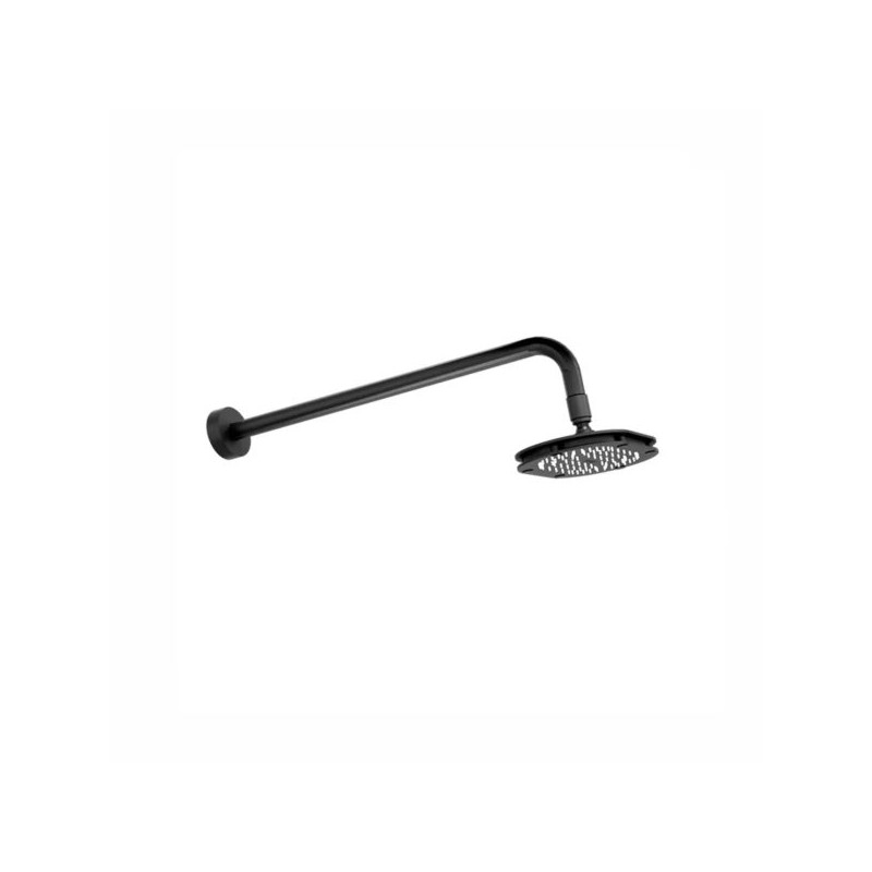 REGADERA HELVEX C/BRAZO Y CHAPETON PREMIER CHORRO FIJO PLATO 5X8? EBANO
