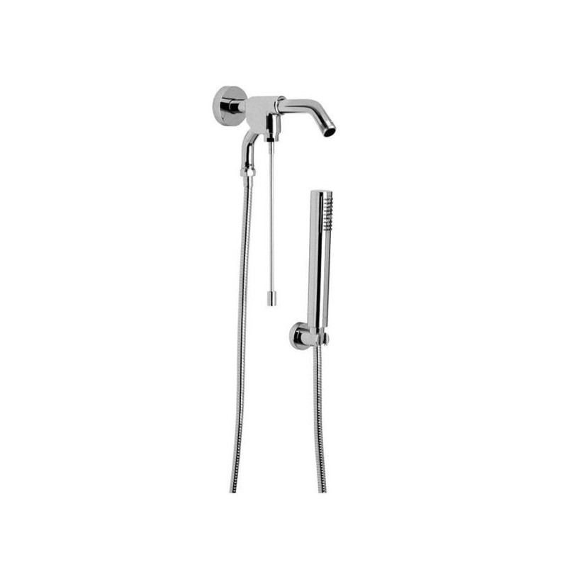 REGADERA HELVEX MANUAL O CHORRO FIJO FUTURA II C/DESVIADOR CROMO DESC.