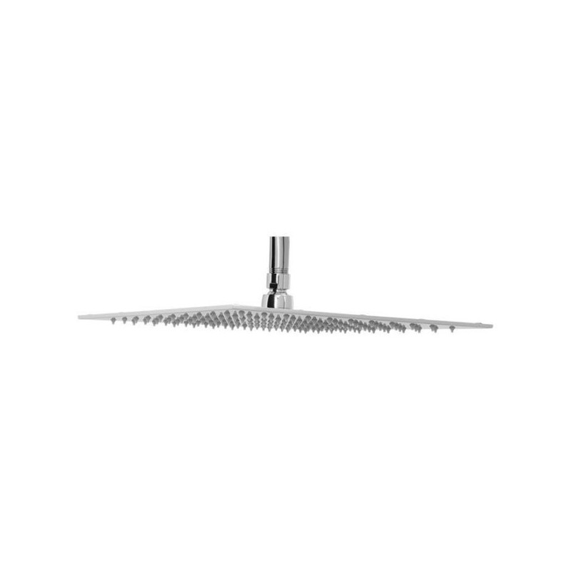 REGADERA HELVEX S/BRAZO Y CHAPETON ULTRAPLANA CUADRADA PLATO 12? CROMO