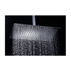 REGADERA TOTAL SHOWER S/BRAZO 25X40 RECTANGULAR CROMO