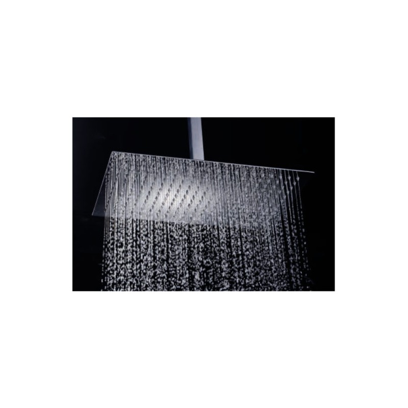 REGADERA TOTAL SHOWER S/BRAZO 25X40 RECTANGULAR CROMO