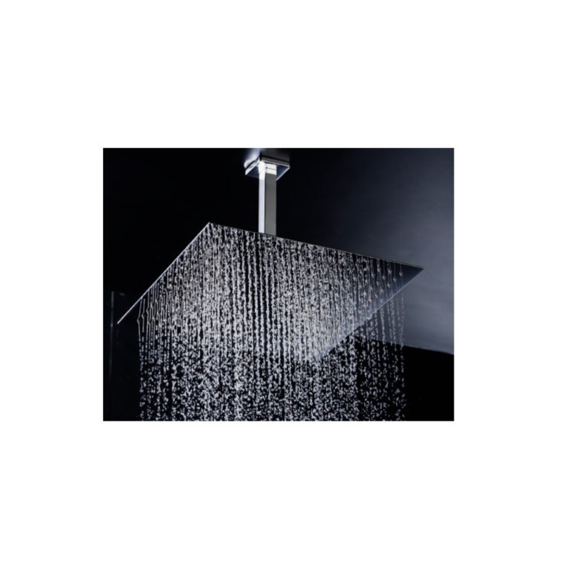 REGADERA TOTAL SHOWER S/BRAZO 40CM CUADRADA CROMO