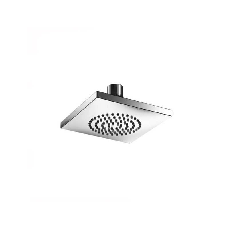 REGADERA URREA S/BRAZO Y CHAPETON CUADRADA 12 CM CROMO