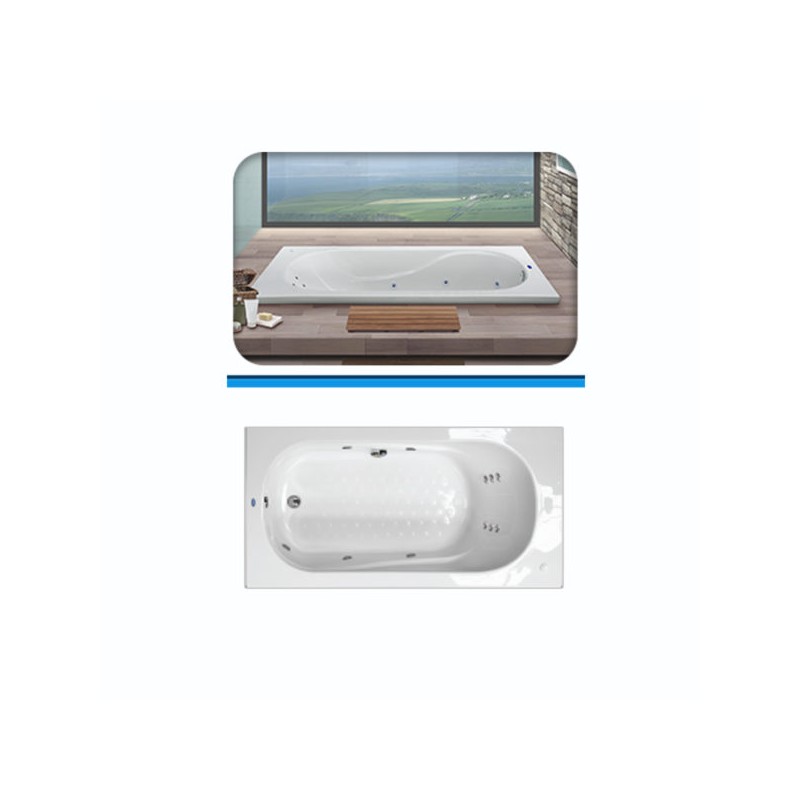 TINA FORMACRYL S/EQU. MOD. BAHIA  180X90X40