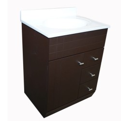 TOCADOR MARSELLA AZALIA 63X47 CHOCO/BLANCO