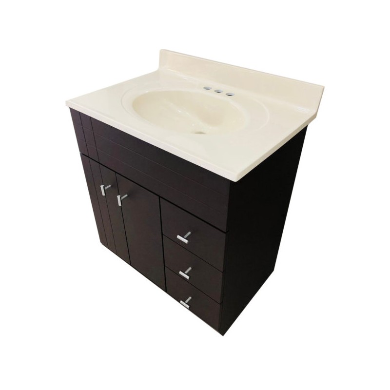 TOCADOR MARSELLA AZALIA 70X47 CHOCO/HUESO