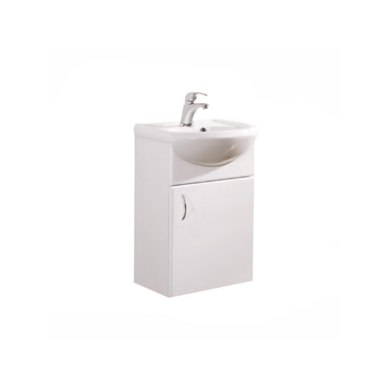 TOCADOR ROYOMEX BASICK 45x25x60 CM LACADO  BRILLO BLANCO S/ESPEJO