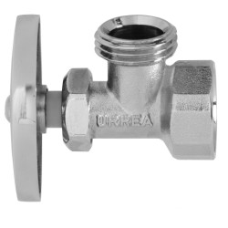 VALVULA ANGULAR URREA C/VASTAGO DE PLASTICO 1/2?