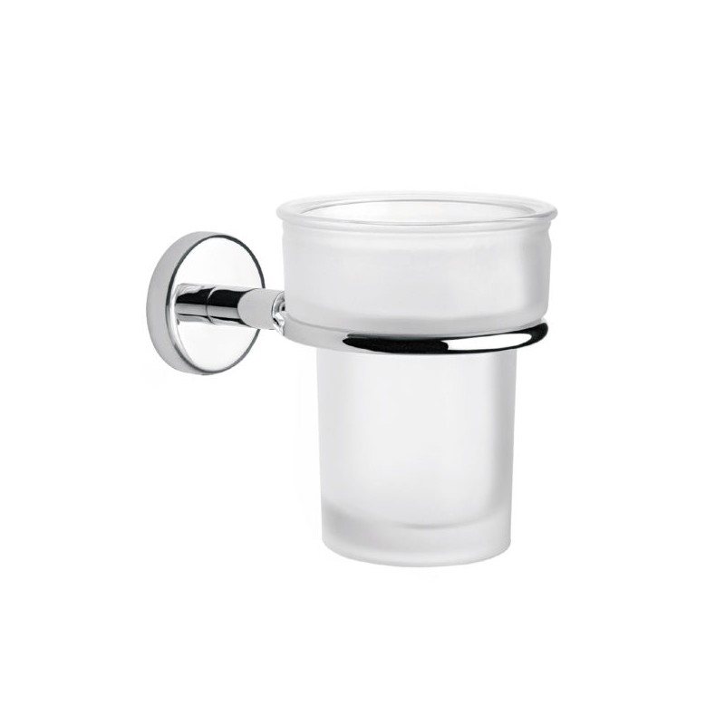 VASO CEPILLERO PROYECTA SPACIO CROMO